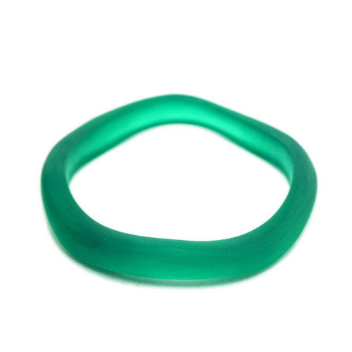 Santorini Single Resin Bangle - Polka Luka Resin Jewellery