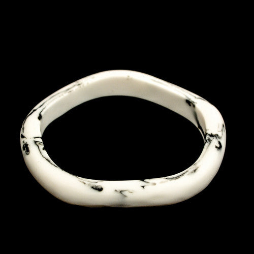 Santorini Single Resin Bangle - Polka Luka Resin Jewellery