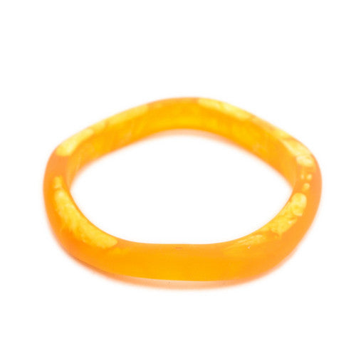 Santorini Single Resin Bangle - Polka Luka Resin Jewellery