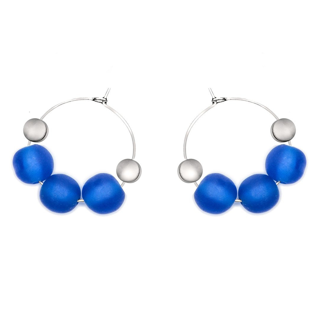 Santorini Resin Earrings - Polka Luka Resin Jewellery