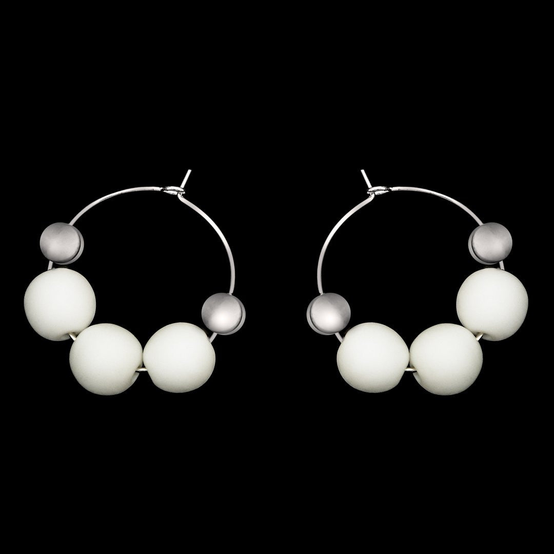 Santorini Resin Earrings - Polka Luka Resin Jewellery