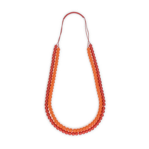 Santorini Long Resin Necklace - Polka Luka Resin Jewellery