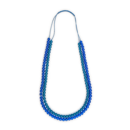 Santorini Long Resin Necklace - Polka Luka Resin Jewellery