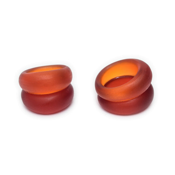 Silk Road Resin Ring - Polka Luka Resin Jewellery