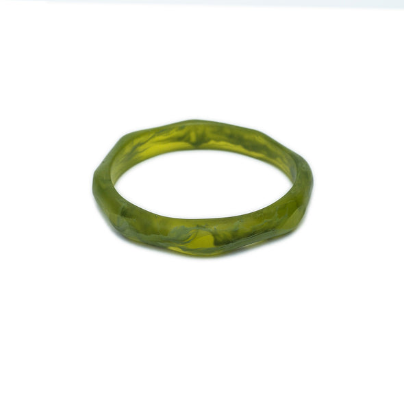 Silk Road Single Resin Bangle - Polka Luka Resin Jewellery