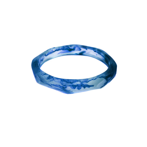Silk Road Single Resin Bangle - Polka Luka Resin Jewellery