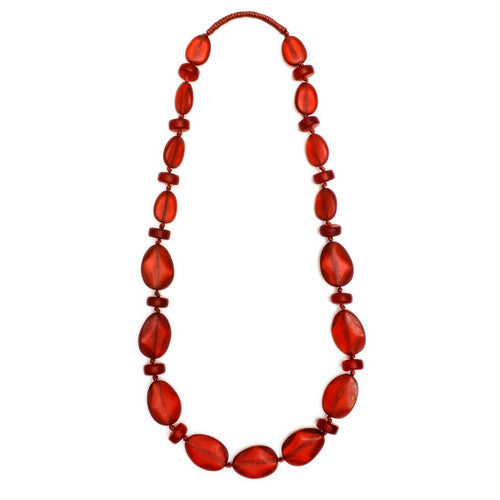 Thalassa Long Resin Necklace - Polka Luka Resin Jewellery