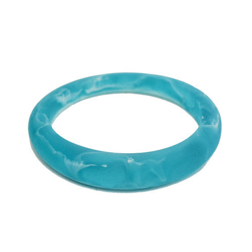 Thalassa Resin Bangle - Polka Luka Resin Jewellery
