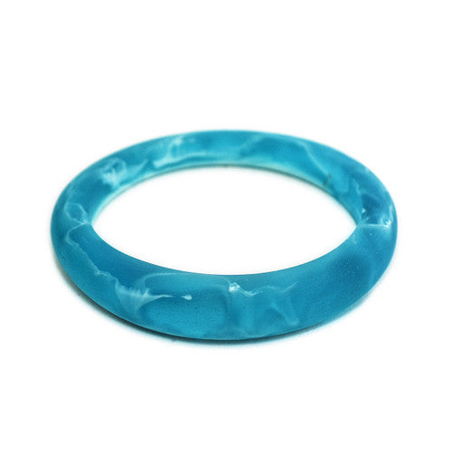 Thalassa Resin Bangle - Polka Luka Resin Jewellery