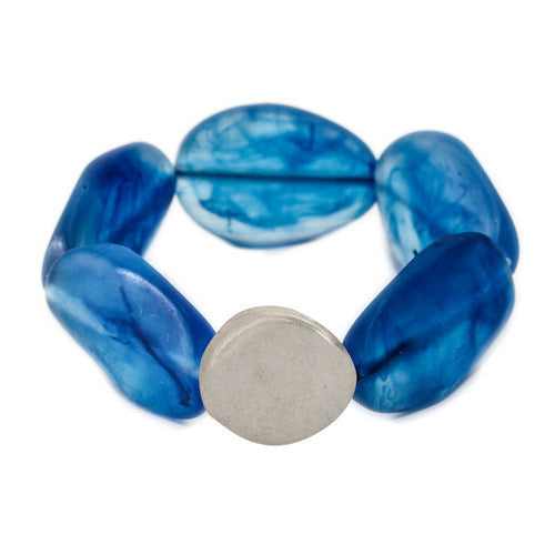 Thalassa Resin Bracelet - Polka Luka Resin Jewellery