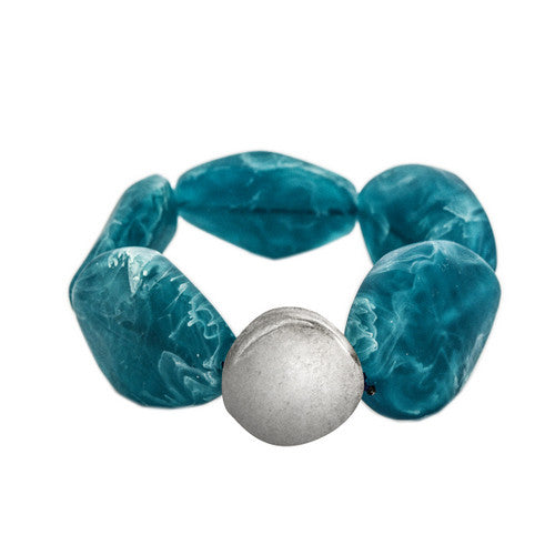 Thalassa Resin Bracelet - Polka Luka Resin Jewellery