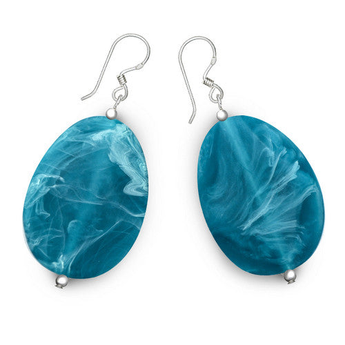 Thalassa Resin Earrings - Polka Luka Resin Jewellery
