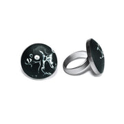 Thalassa Adjustable Resin Ring - Polka Luka Resin Jewellery