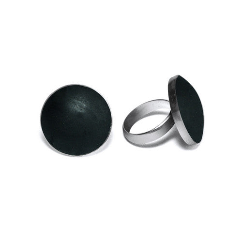 Thalassa Adjustable Resin Ring - Polka Luka Resin Jewellery