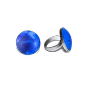 Thalassa Adjustable Resin Ring - Polka Luka Resin Jewellery