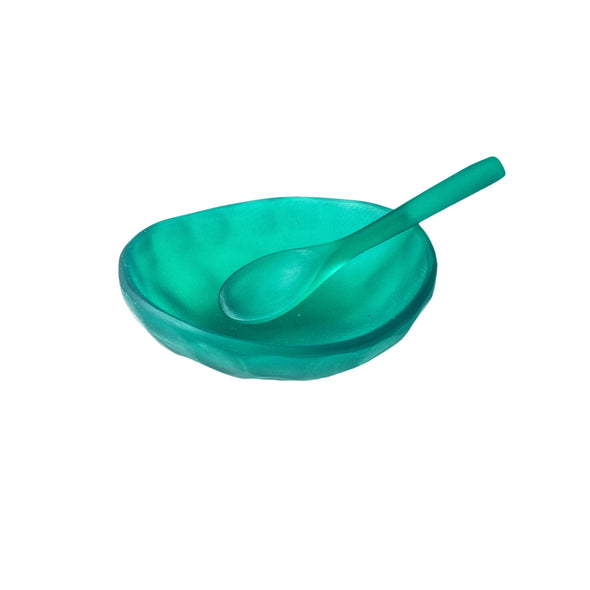 Resin 'Wabi' Bowl with Spoon