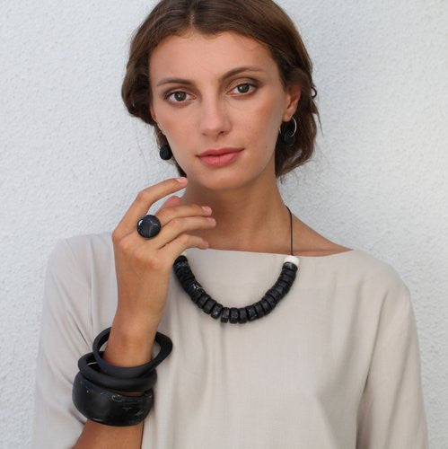 Paxos Resin Necklace - Polka Luka Resin Jewellery