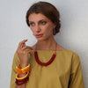 Paxos Resin Necklace - Polka Luka Resin Jewellery