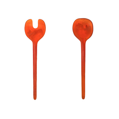 Gauguin Resin Salad Servers