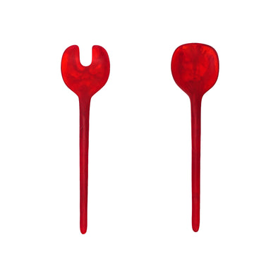 Gauguin Resin Salad Servers