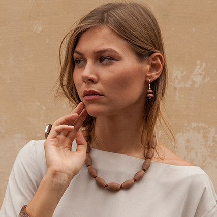 'Mujo' Resin Earring - Polka Luka Resin Jewellery