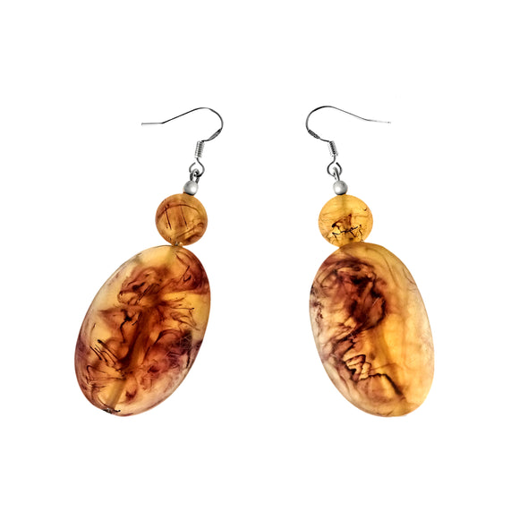 Wayfarer Resin Earrings