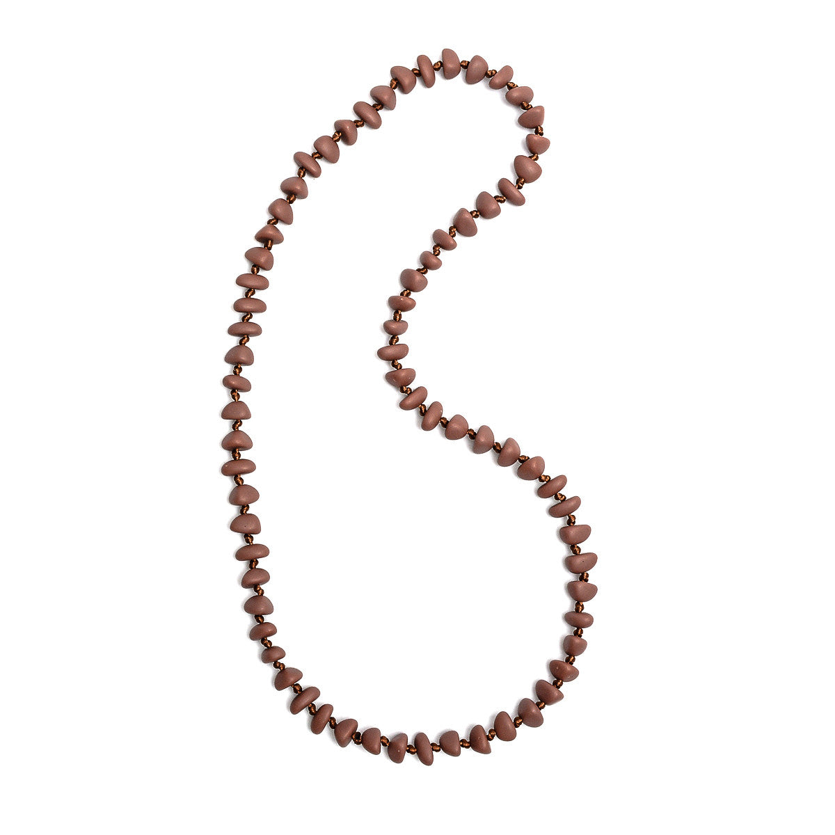 'Mujo' Long Resin Necklace - Polka Luka Resin Jewellery