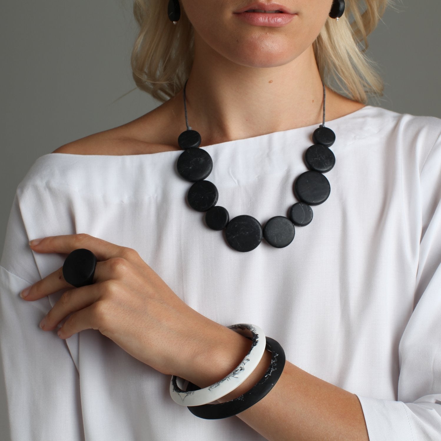 'Celestial' Resin Ring - Polka Luka Resin Jewellery