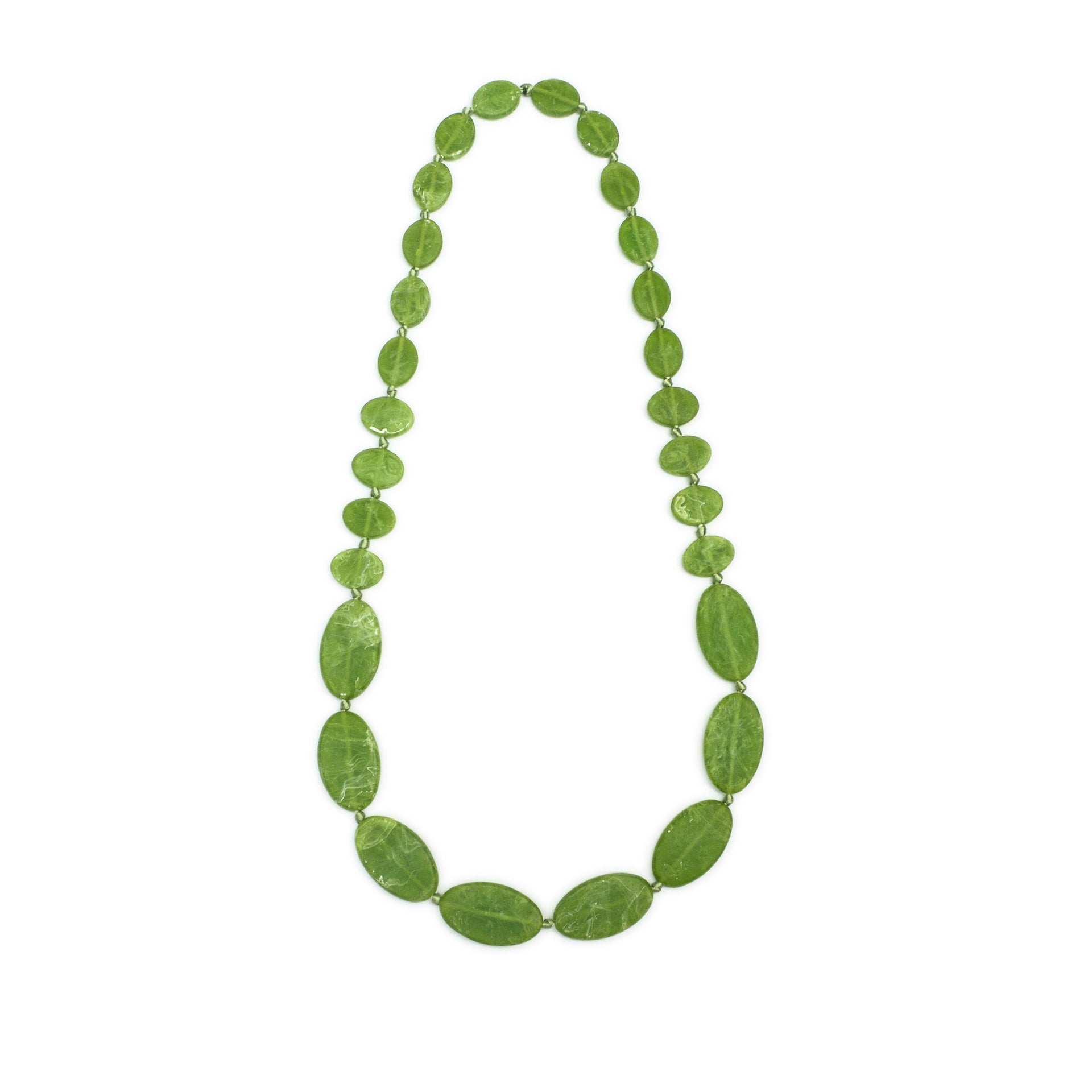Freya Long Resin Necklace - Polka Luka Resin Jewellery