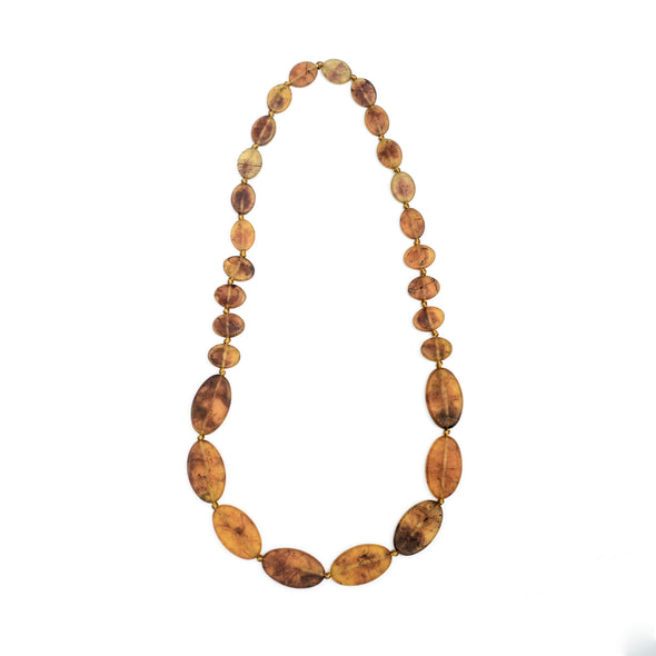 Freya Long Resin Necklace - Polka Luka Resin Jewellery