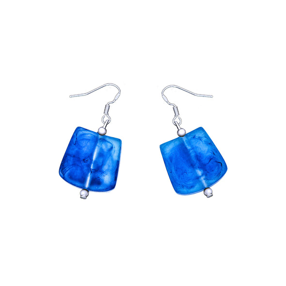 Kahlo Resin Earrings - Polka Luka Resin Jewellery