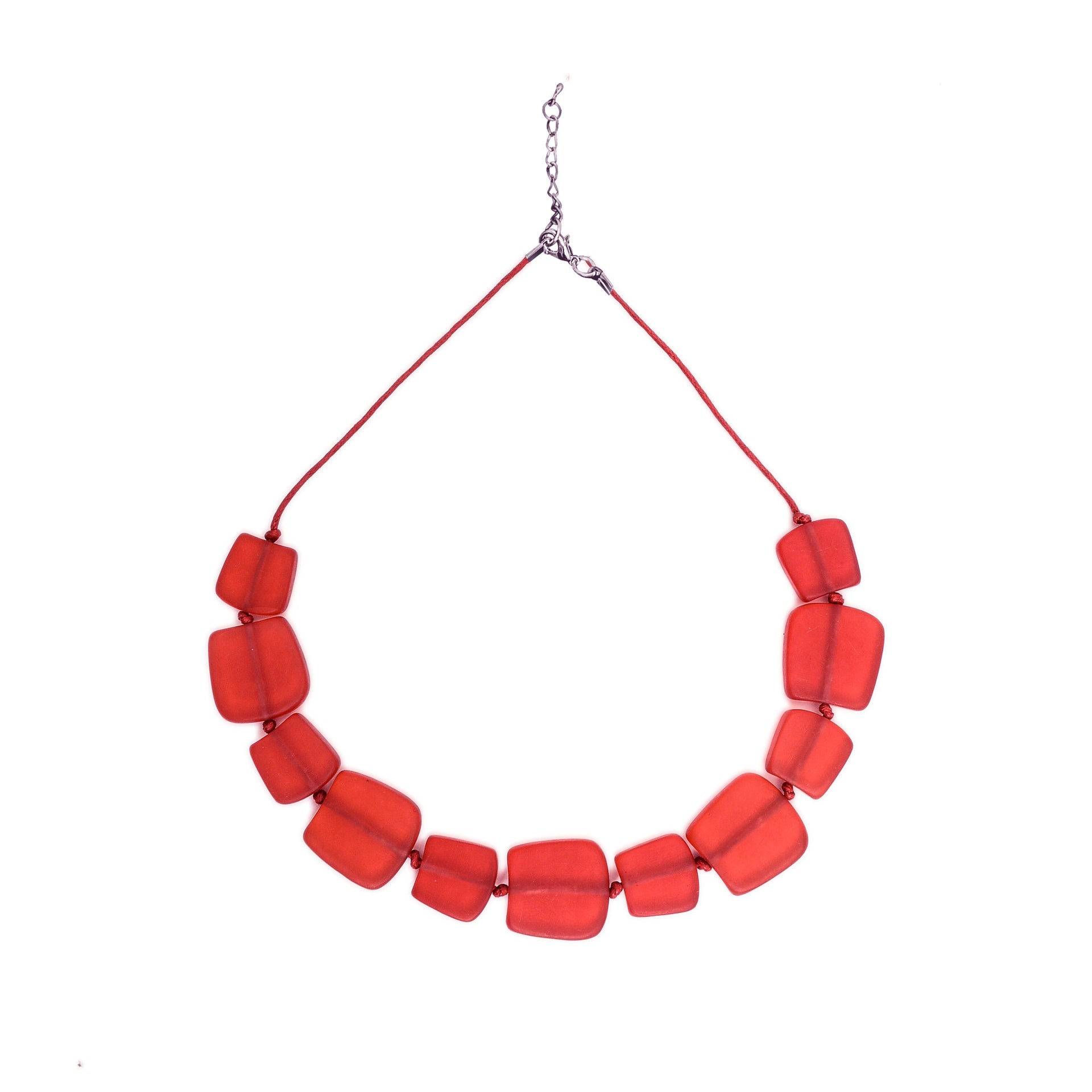 Kahlo Resin Necklace - Polka Luka Resin Jewellery
