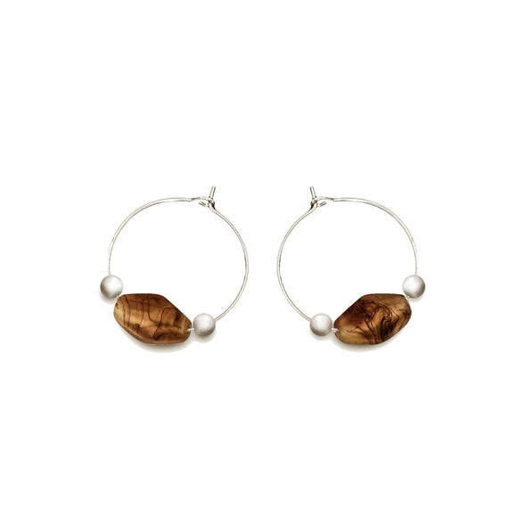 Margarite Resin Earrings - Polka Luka Resin Jewellery
