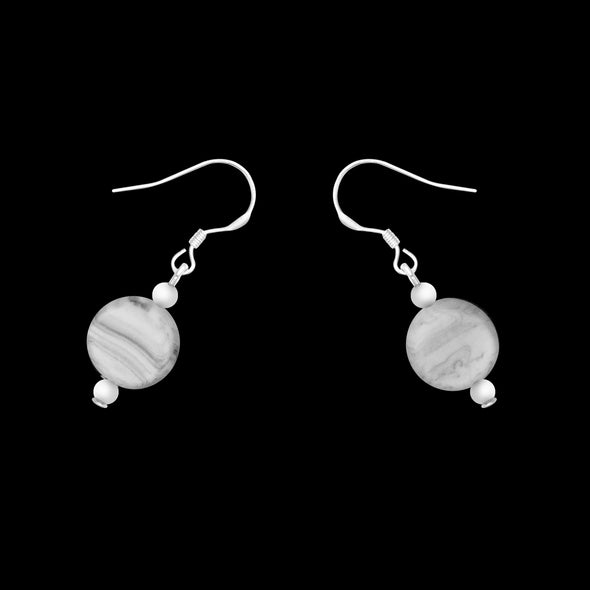 Silk Road Single Earrings - Polka Luka Resin Jewellery