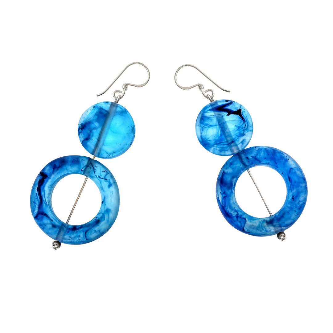 'The Planets' Earrings - Polka Luka Resin Jewellery