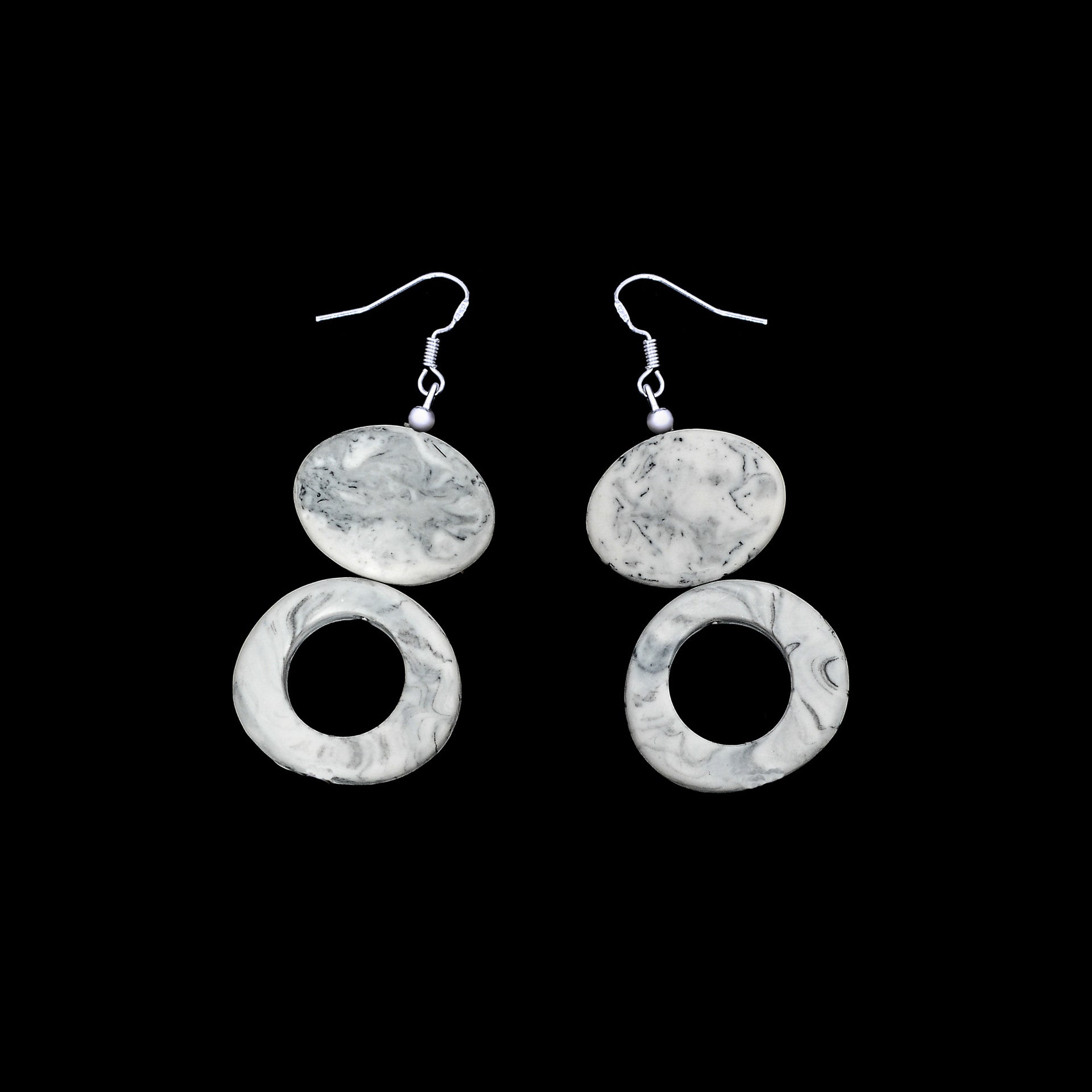 Tropicana Resin Earrings - Polka Luka Resin Jewellery