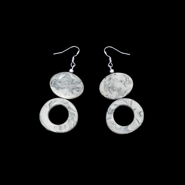 Tropicana Resin Earrings - Polka Luka Resin Jewellery
