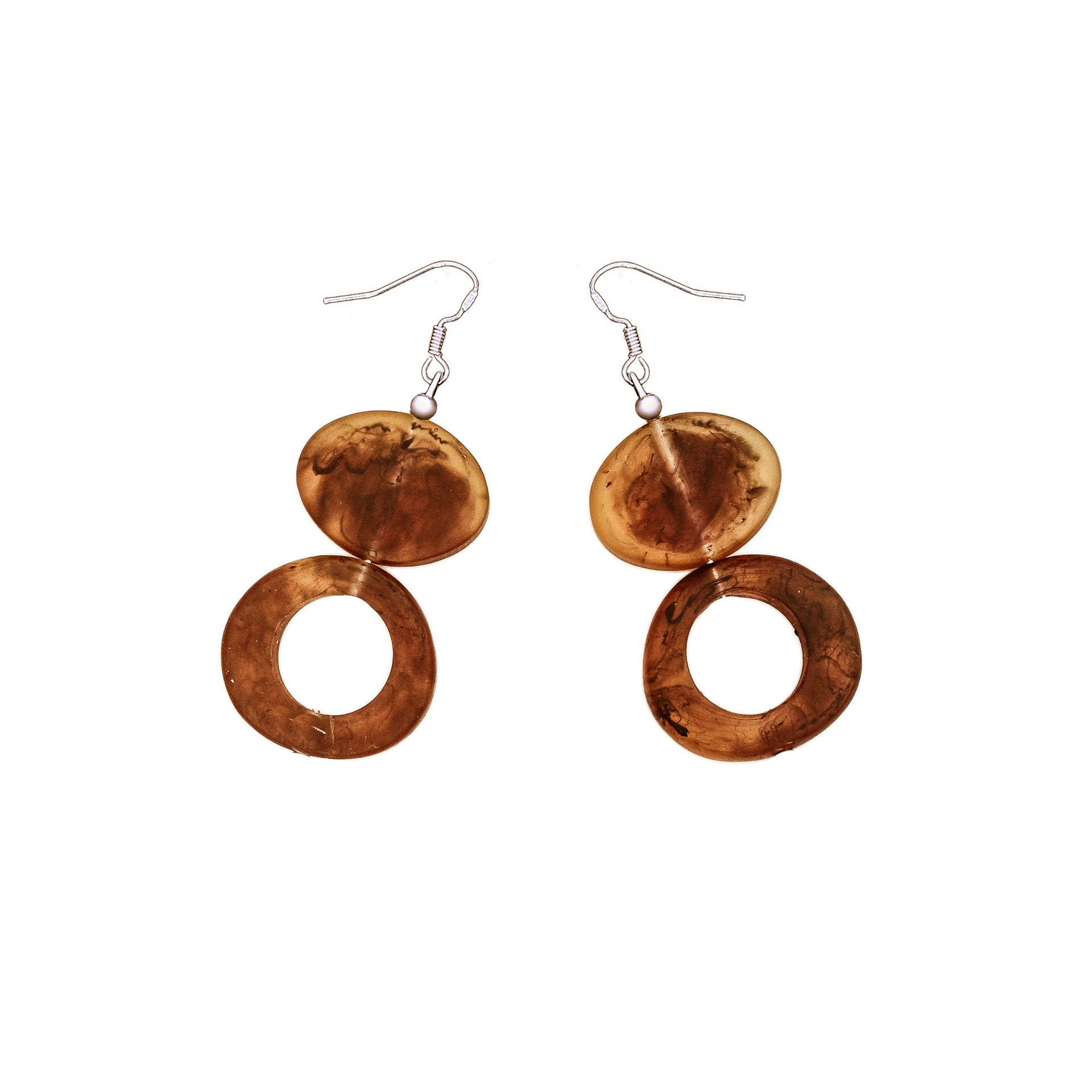 Tropicana Resin Earrings - Polka Luka Resin Jewellery
