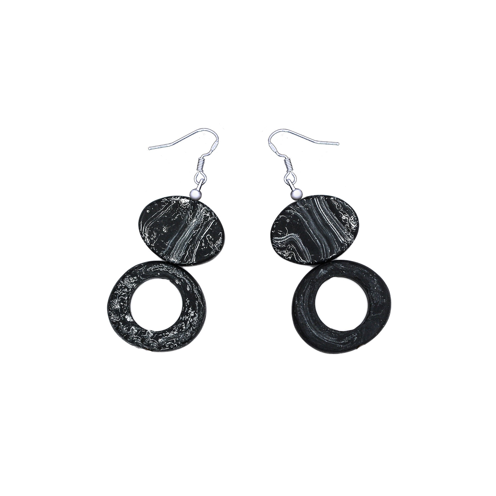 Tropicana Resin Earrings - Polka Luka Resin Jewellery