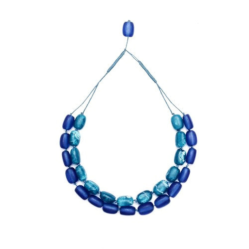 Aura Double Necklace - Polka Luka Resin Jewellery