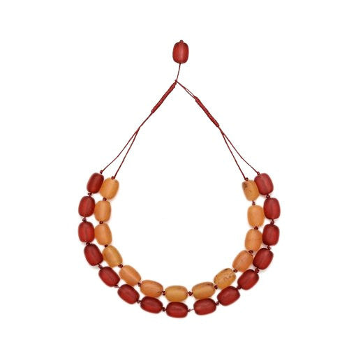 Aura Double Necklace - Polka Luka Resin Jewellery