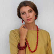 Aura Long Resin Necklace - Polka Luka Resin Jewellery