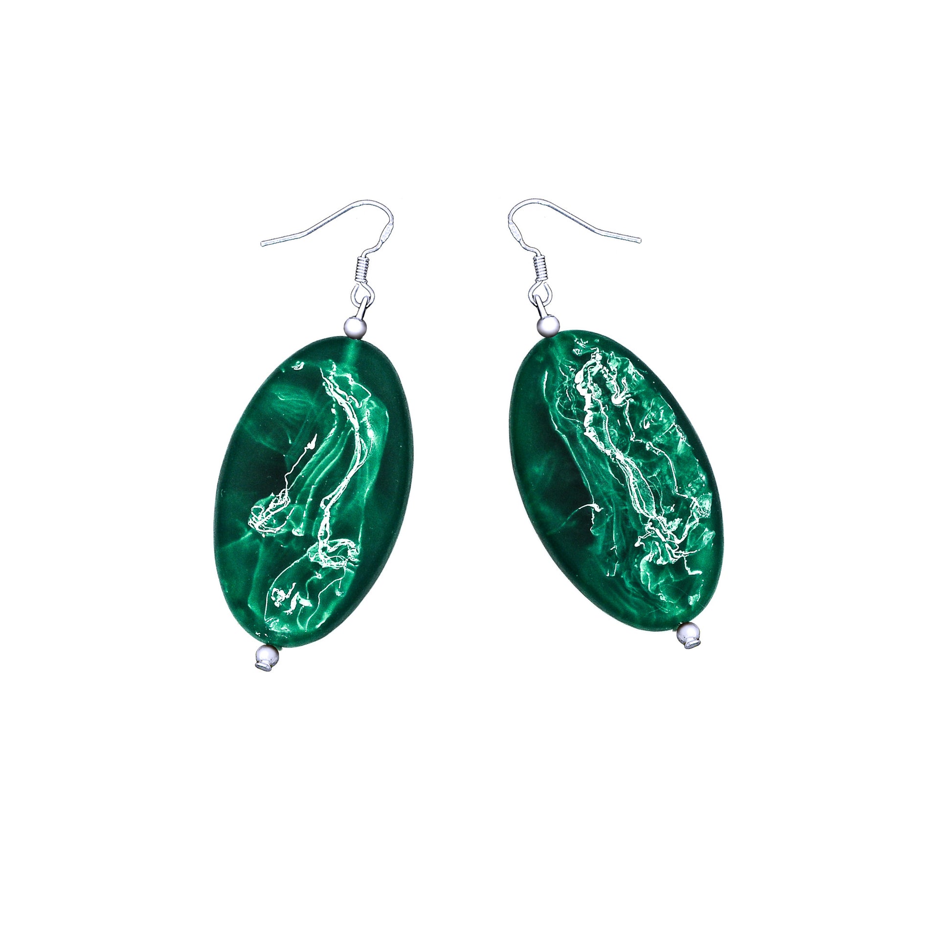 Belize Resin Earrings - Polka Luka Resin Jewellery
