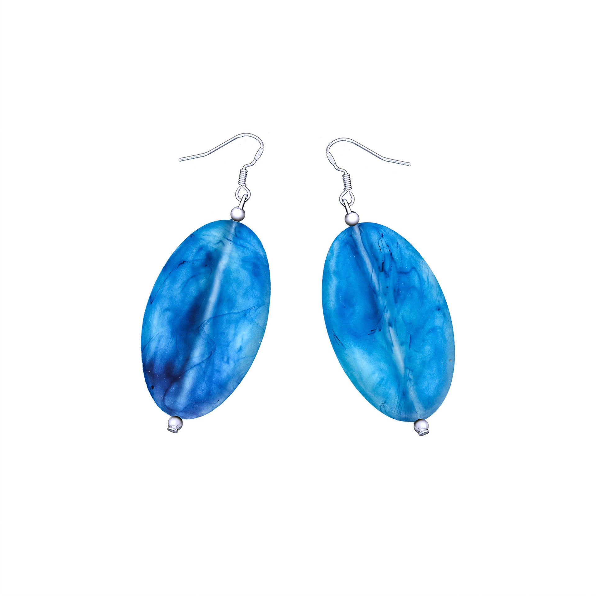 Belize Resin Earrings - Polka Luka Resin Jewellery