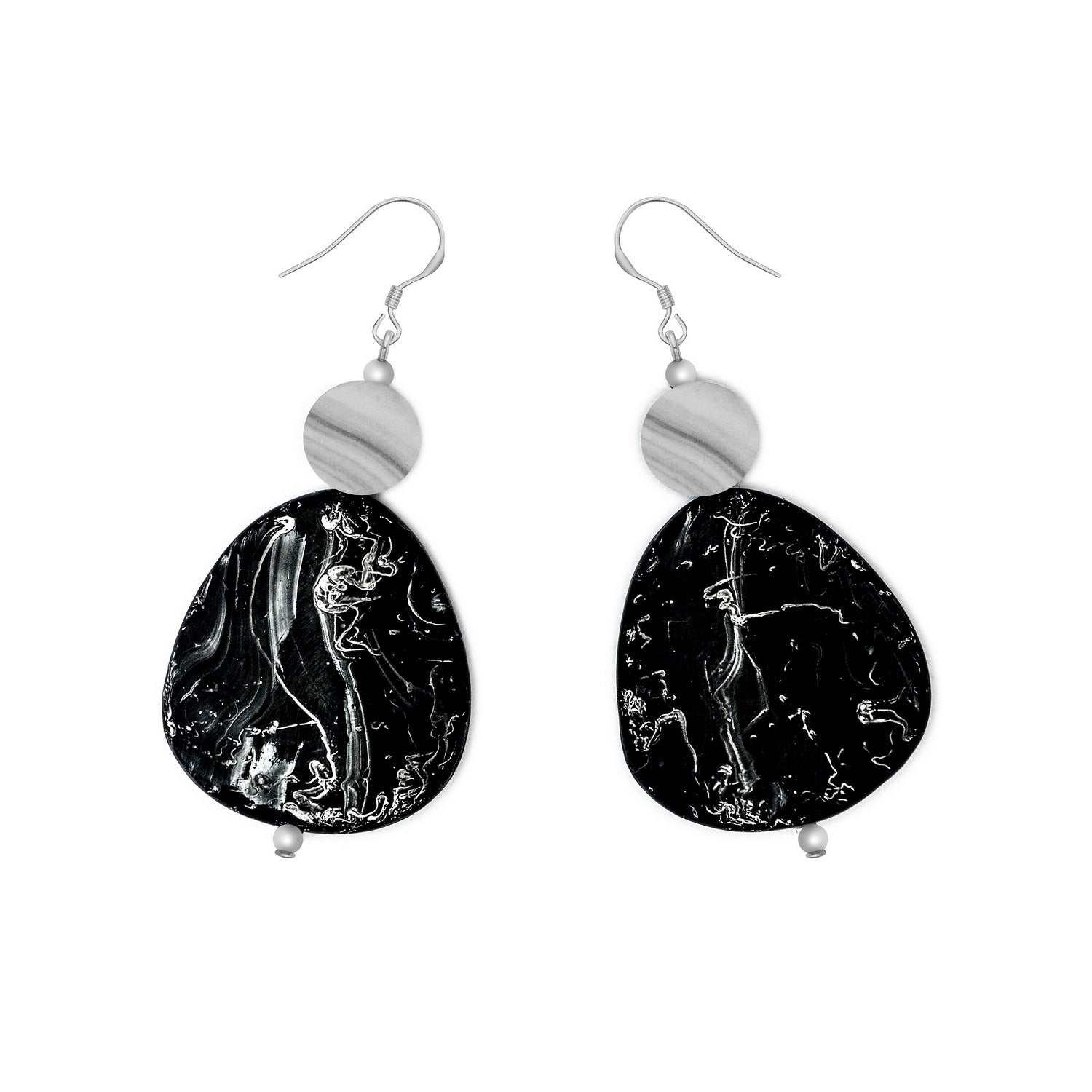 Berber Earrings - Polka Luka Resin Jewellery