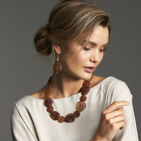 Berber Earrings - Polka Luka Resin Jewellery