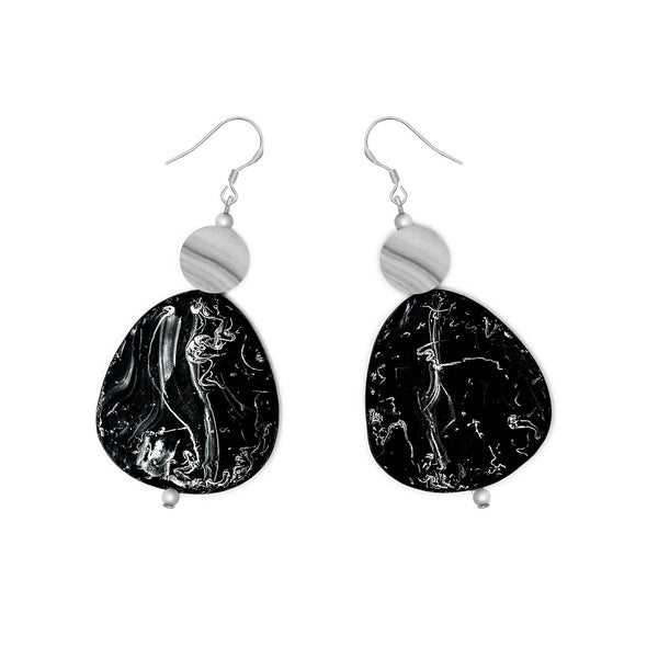 Berber Earrings - Polka Luka Resin Jewellery