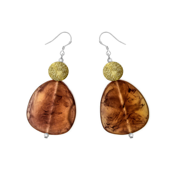 Berber Earrings - Polka Luka Resin Jewellery