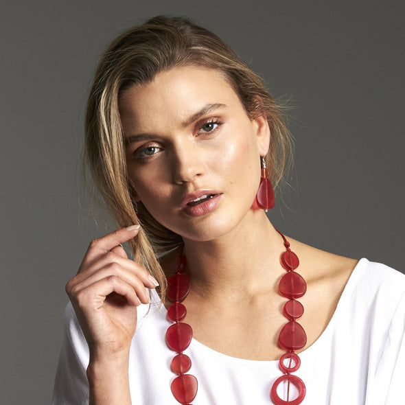 Berber Earrings - Polka Luka Resin Jewellery