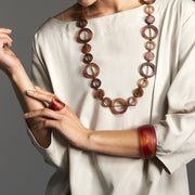 Caravana Resin Bangle - Polka Luka Resin Jewellery